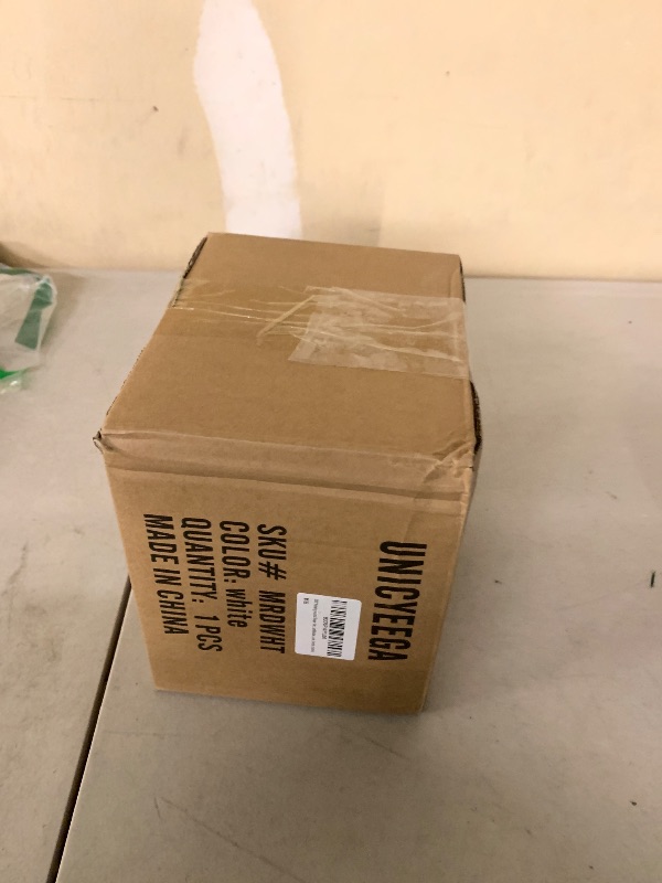 Photo 1 of 360° Rotate Makeup Brush Holder Organizer, Cosmetic Tool Storage Organizer, Cosmetic Display Case, Bathroom Toothbrush Holder, Office Desktop Storage Orgainzer, 4 Slot Resin White Marble, Smooth Spin