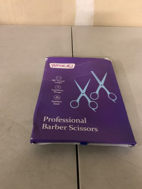 Photo 1 of 13 PCS Hair Cutting Scissors Shears Kits?Professional Haircut Scissors Kit with Cutting Scissors?6.5 Inches Hair Cutting Scissors Kit for Men/Women/Kids/Salon & Home