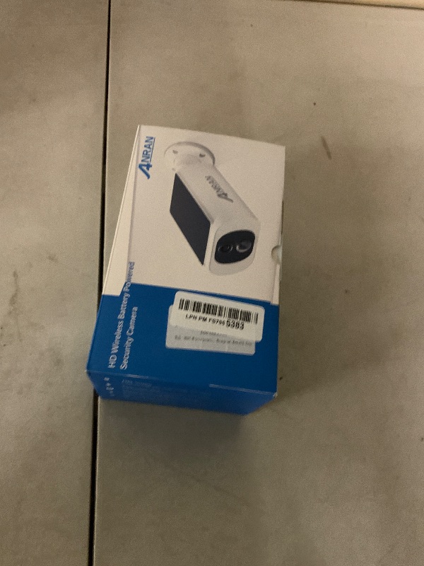 Photo 1 of ANRAN 2K Solar Security Cameras Wireless Outdoor, 2.4Ghz WiFi Surveillance Outdoor Camera for Home Security with Embedded Solar Panel, Color Night Vision, 2-Way Talk, IP67 Waterproof, Work with Alexa