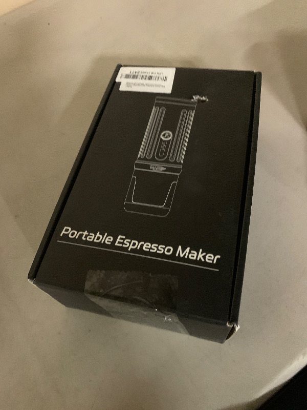 Photo 1 of IKAPE KAPO K2 Portable Espresso Machine with Bl uetooth APP Connect & 51mm Bottomless Basket, Electric Coffee Maker 20 Bar Pressure, for Home, Travel, Camping