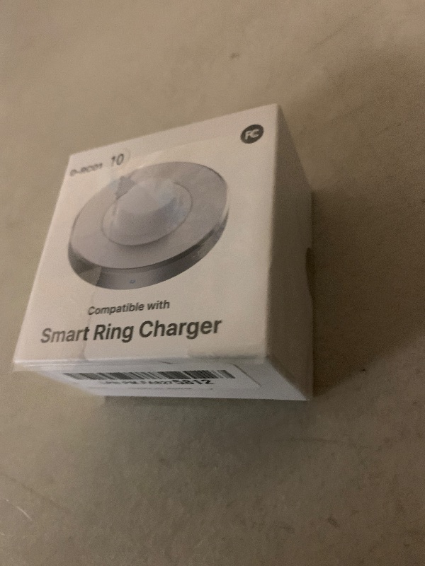Photo 1 of Compatible with O-ra Ring Gen 3 Charger - Size 10, Fast and Safe Charging Dock with USB-C Cable, Silicone Anti-Slip Base Design, Essential for O-ra Ring Gen 3 Users (Silver)