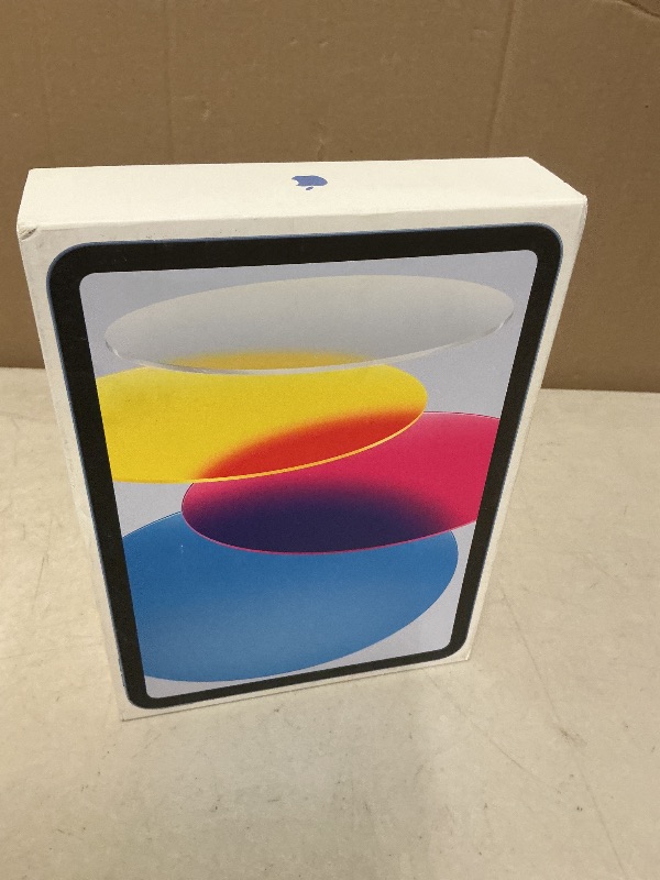 Photo 1 of Apple iPad 11-inch: A16 chip, 11-inch Model, Liquid Retina Display, 128GB, Wi-Fi 6, 12MP Front/12MP Back Camera, Touch ID, All-Day Battery Life — Blue