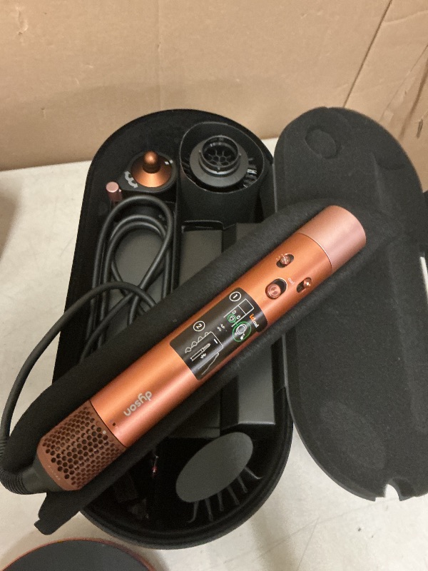 Photo 1 of Dyson Airwrap i.d. Multi-Styler, Allure Winner, Bluetooth Connected, No Heat Damage, 6-in-1 Versatility, Intelligent Hair Styler