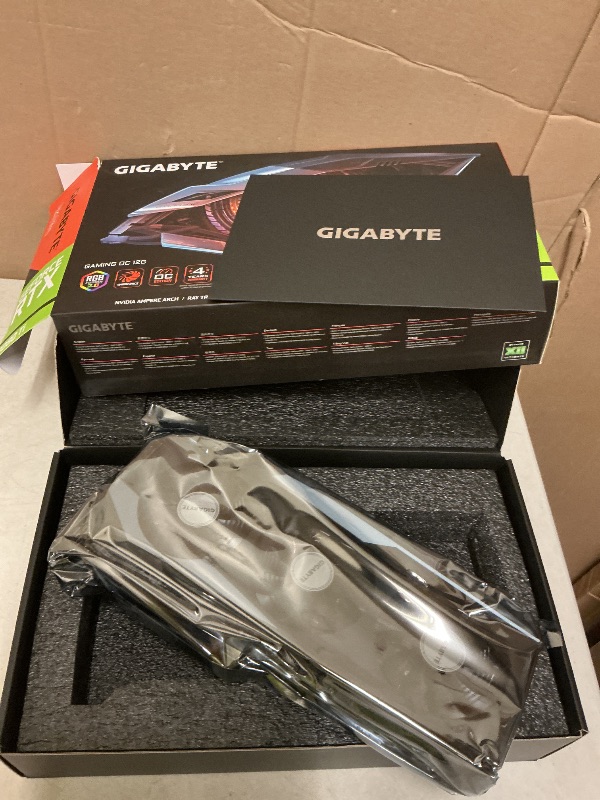 Photo 1 of GIGABYTE GeForce RTX 3080 Ti Gaming OC 12G Graphics Card, 3X WINDFORCE Fans, 12GB 384-Bit GDDR6X, GV-N308TGAMING OC-12GD Video Card