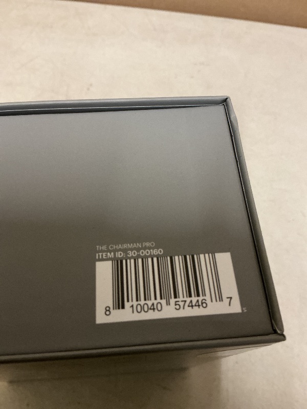 Photo 1 of MANSCAPED® The Chairman™ PRO Men’s Electric Foil Face Shaver - Two Interchangeable Blade Heads, SkinSafe® Four-Blade Foil & Stubble Trimmer, USB-C Wireless Compatible Charging, Gentle on Neck