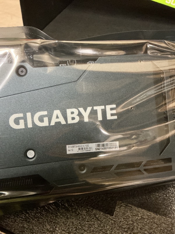 Photo 1 of GIGABYTE GeForce RTX 3080 Ti Gaming OC 12G Graphics Card, 3X WINDFORCE Fans, 12GB 384-Bit GDDR6X, GV-N308TGAMING OC-12GD Video Card