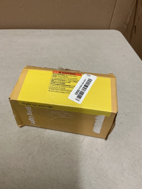 Photo 1 of 2 Pack Battery Operated Christmas String Lights - 45FT 100 LED Fairy Lights with Remote, Waterproof Globe Light Indoor Outdoor 8 Modes with Timer for Bedroom Classroom Dorm Christmas Decor, Warm White