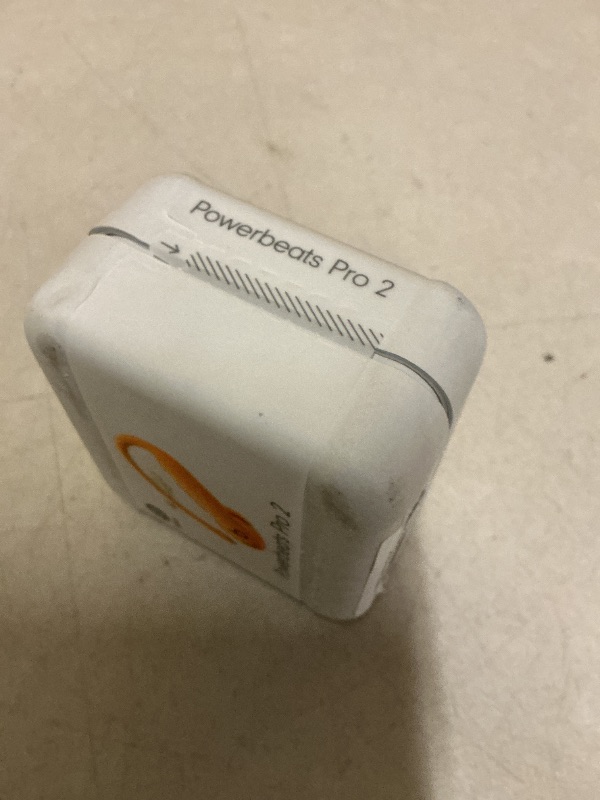 Photo 1 of Beats Powerbeats Pro 2 - Wireless Noise Cancelling Workout Earbuds with Secure- Fit Earhooks, Up to 45-Hour Battery with Charging Case, Sweat & Water Resistant, Heart Rate Monitoring - Electric Orange