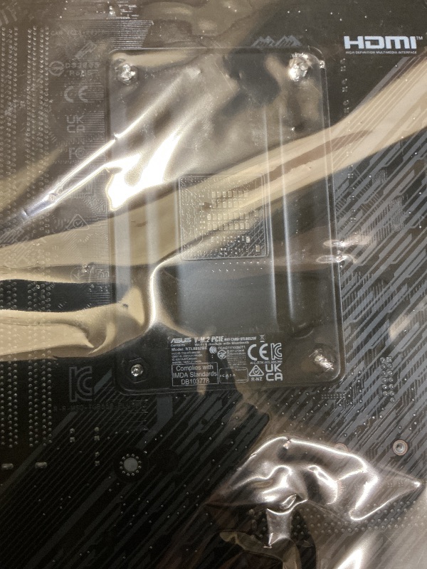 Photo 1 of ASUS TUF Gaming B550-PLUS WiFi II AMD AM4 (3rd Gen Ryzen™) ATX Gaming Motherboard (PCIe 4.0, WiFi 6, 2.5Gb LAN, BIOS Flashback, USB 3.2 Gen 2, Addressable Gen 2 RGB Header and Aura Sync)