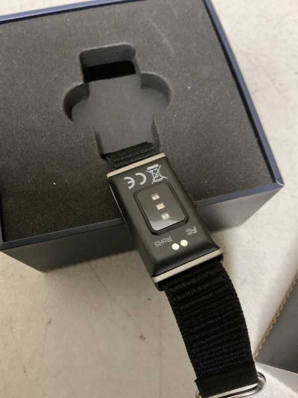 Photo 1 of Smart Bracelet, Wearable Activity & Fitness Tracker Band, 24H Sleep Tracker, All-Day Continuous Heart Rate Blood Pressure Stress HRV Monitor, 173 Sport Modes Smart Wristband with Free APP Black