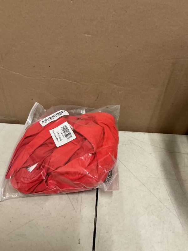 Photo 1 of ABOCIW Workout Sets for Women Wrap Halter Tank Top with Built in Pads Tummy Control High Waist Leggings Yoga Pilates Outfits Athletic Gym Set Activewear Red Large