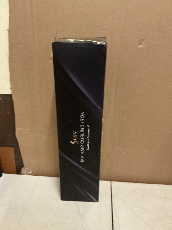 Photo 1 of 2 Inch Curling Iron Extra Long Barrel for Long Hair, Large Barrel Curling Wand Ceramic Tourmaline with LCD Display,10 Temps, Dual Voltage