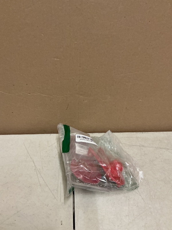 Photo 1 of 2 Pack 2-Inch Toilet Flapper Replacement Kit, Universal Flush Valve Flapper – Fits Kohler, Toto & American Standard, Water-Saving Rubber with Stainless Steel Chain & Hook, Easy to Install (Red)