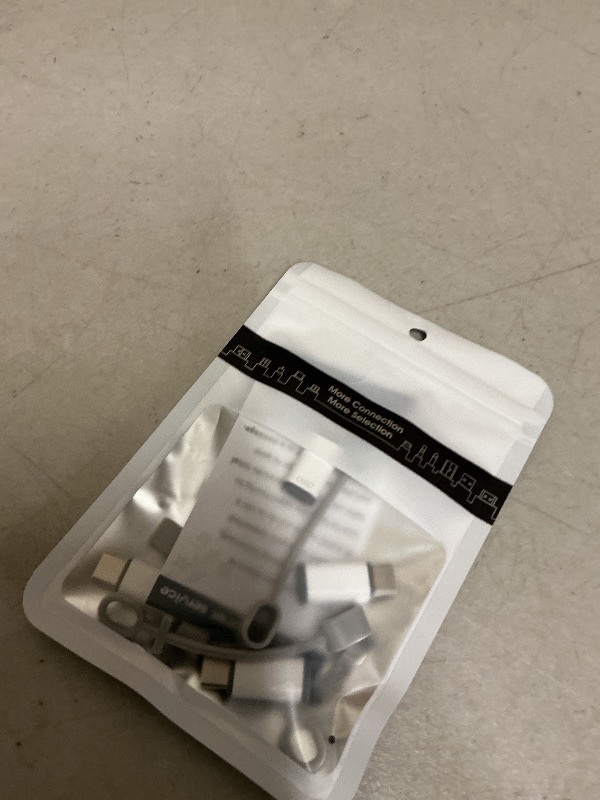 Photo 1 of 4 Pack Lightning to USB C Adapter for iPhone 15/16/17/17 Pro Max/Plus,Samsung S25,Support Charging & Data Transfer,Type C Charger Connector Cable,Lightning Female to USB C Male Adapter,Not for Audio