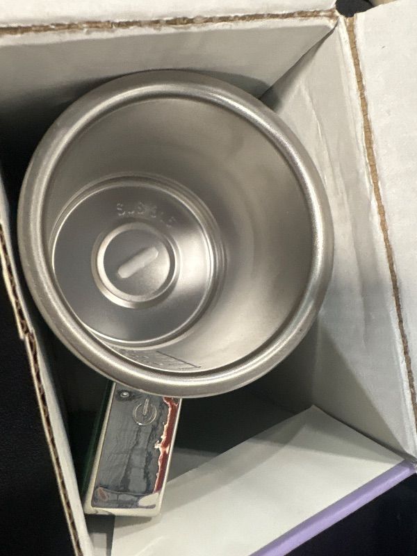 Photo 1 of **MISSING LID**
Kqiang Self Stirring Coffee Mug: 2025 New Rechargeable Auto Magnetic Stirring Mixing Mug with Temperature Display,13oz Stainless Steel Travel Coffee Cup for Office, Home, Kitchen, Best Gift (Green)