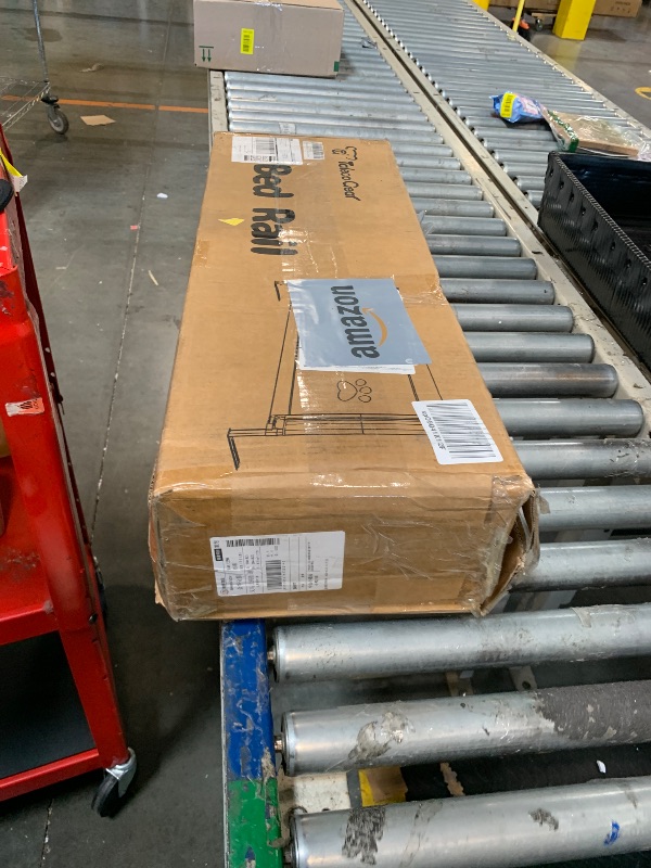 View 2 of **UNTESTED**
JWPEHOE Height Adjustable Bed Rail for Toddlers, Kids Safety Baby Bed Rail for Twin/Full/King/Queen Size Bed (3 Sides, 78 * 78 * 59 Inch)