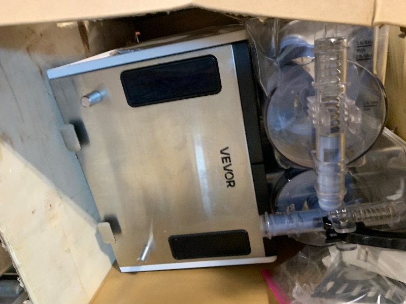 Photo 1 of ** SOLD AS IS NO REFUND/RETRUN** SEE COMMENTS!
VEVOR Slushie Machine, 3L/100oz x 2 Tank Slushy Machine for Home, No Ice Needed Frozen Drink Maker, Margarita Maker with Self-Cleaning, for Frozen Margaritas, Frappés, Milkshake & More