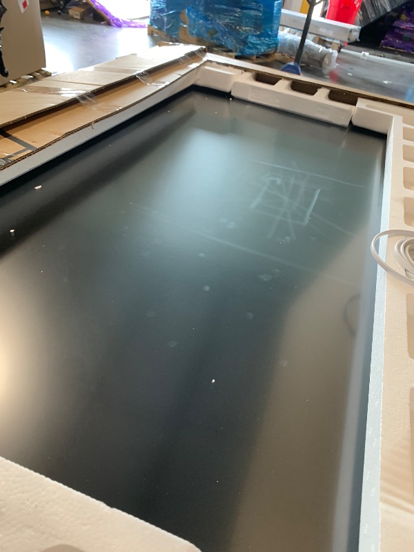Photo 1 of ***PRESSURE OR SCREENBURN DAMAGE ON MONITOR - MISSING POWER CORD*** Vibe S1 4K UHD Smart Board, 55 Inch Digital Whiteboard for Office and Classroom, Electronic Presentation Meeting Device for Hybrid Work, Interative Touchscreen Display, Chrome OS and 250+