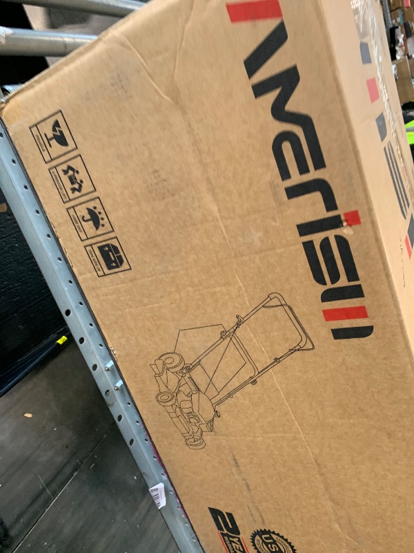 Photo 1 of ***UPDATED 5/31*** AMERISUN 21-Inch 3IN1 Push Gas Lawn Mower with Mulching, Bagging & Side Discharge, 144cc 4-Stroke OHV Engine, Adjustable 6-Height Cutting, 1.4 Bushel Grass Catcher, Residential Yard & Garden Use