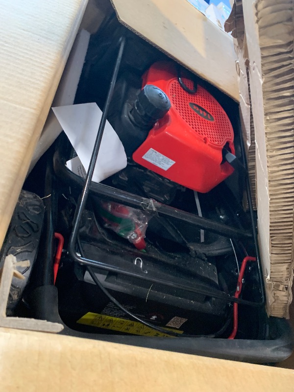 Photo 1 of ***UPDATED 5/31*** AMERISUN 21-Inch 3IN1 Push Gas Lawn Mower with Mulching, Bagging & Side Discharge, 144cc 4-Stroke OHV Engine, Adjustable 6-Height Cutting, 1.4 Bushel Grass Catcher, Residential Yard & Garden Use