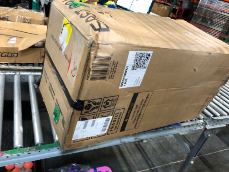 Photo 1 of *MAJOR DAMAGE*
EAST OAK Ridgewood Pro 30" Electric Smoker Built-in Meat Probe & Elevated Stand for Outdoors Up to 6× Longer Smokes, Adjustable Side Chip Loader Smoke with 725 sq in Cooking Area, Night Blue