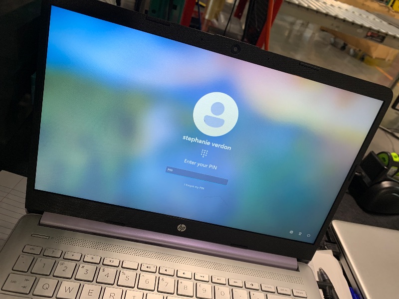 Photo 1 of ***MISSING CHARGE*** HP 2025 Student Laptop, Intel Processor N150(up to 3.6 GHz), 14 Inch LED Screen,16G RAM, 256GB Storange (128GB UFS+128GB MSD),1 Year Office 365, Windows 11 Home,Honey Lavender,w/YYY Accessories