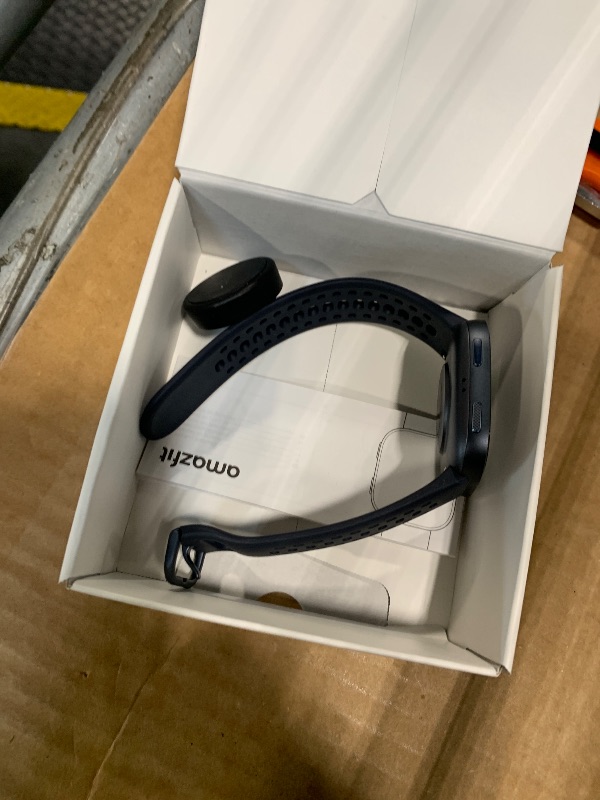 Photo 1 of ***Missing Charging Cable*** Amazfit Bip 6 Smart Watch 46mm, 14 Day Battery, 1.97" AMOLED Display, GPS & Free Maps, AI, Bluetooth Call & Text, Health, Fitness & Sleep Tracker, 140+ Workout Modes, 5 ATM Water-Resistance, Black