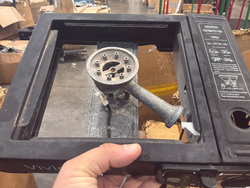 Photo 1 of [Needs deep cleaning, see clerk notes and live photos] Coleman Classic 1-Burner Butane Stove, Portable Camping Cooktop with Carry Case & InstaStart Ignition, Adjustable Burner with 7650 BTUs of Power for Camping, Grilling, Tailgating, & More