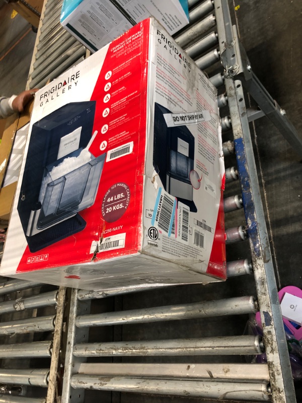 Photo 1 of ***AS IS ALL SALES FINAL NO RETURNS **FRIGIDAIRE Gallery EFIC255 Countertop Crunchy Chewable Nugget Ice Maker, 44lbs per Day, Auto Self Cleaning, 2.0 Gen, Navy