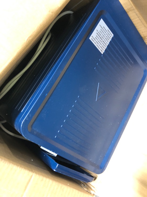 Photo 1 of ***AS IS ALL SALES FINAL NO RETURNS **FRIGIDAIRE Gallery EFIC255 Countertop Crunchy Chewable Nugget Ice Maker, 44lbs per Day, Auto Self Cleaning, 2.0 Gen, Navy