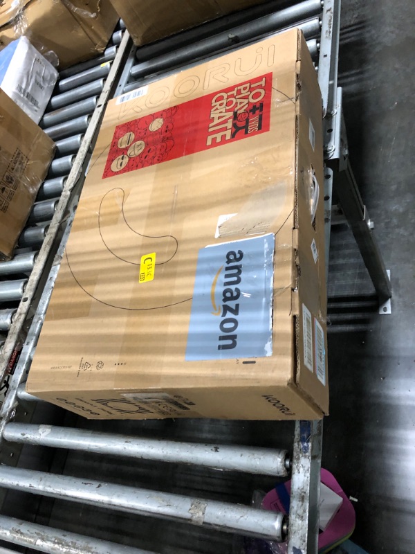 Photo 1 of ***SOLD FOR PARTS FINAL SALE**** SCREEN BROKEN****KOORUI 24" Gaming Monitor, 240Hz 1ms Response, FHD HDR400 Display, 90% DCI-P3 Color Gamut, Adaptive Sync, Ultra Slim Frame, VESA Mountable, HDMI 2.0, DP 1.4