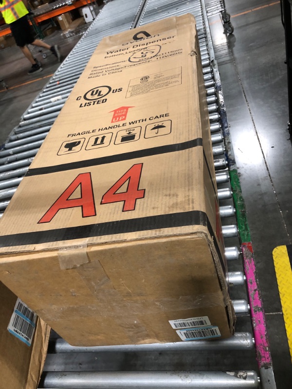 Photo 1 of **USED**
Avalon A4BLWTRCLR Bottom Loading Water Cooler Water Dispenser - 3 Temperature Settings - Hot, Cold & Room Water, Durable Stainless Steel Cabinet, Bottom Loading - UL/Energy Star Approved