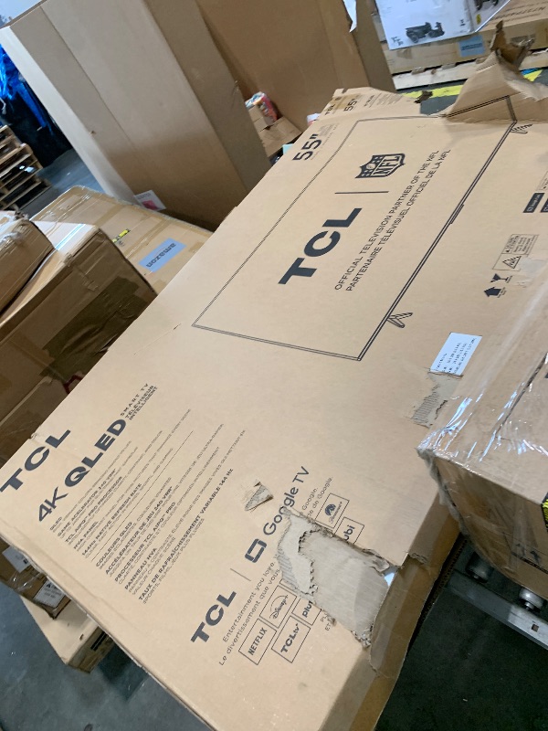 Photo 1 of ***FINAL SALE, NO RETURN***TCL 55 Inch Class T7 Series | 4K QLED HDR | 55T7, 2025 Model | 120HZ Refresh Rate High Brightness Smart Google TV Dolby Atmos Audio | Voice Remote Alexa Gaming Streaming Television