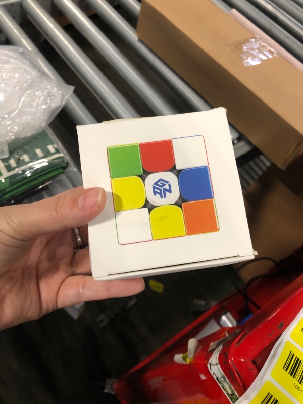 Photo 1 of ***PIECE MISSING*** GAN 356 R S, 3x3 Speed Cube Gans 356RS Magic Cube Non-Magnetic (Stickerless)