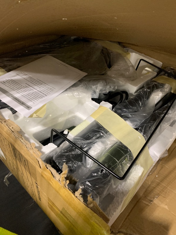 Photo 1 of **UNTESTED**
Outdoor Heaters for Patio, 12H Timer&3 Heat Level, IP54 Waterproof Electric Heater,1500W Infrared Heating Covers 300Sq.ft, Tip-Over Protection, Towel Bracket, Remote, 83" Patio Heaters for Outdoor Use