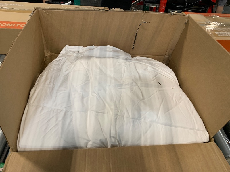 Photo 1 of ***The dimensions are unknown.***** COONP Mattress Topper, Extra Thick Pillowtop, Cooling Plush Mattress Pad Cover Cotton Top Bed Topper Protector with 8-21 Inch Deep Pocket