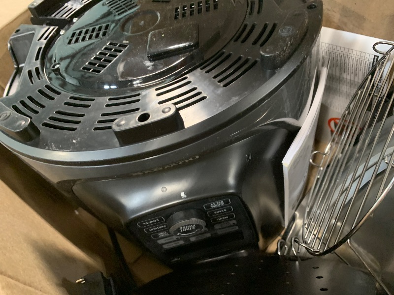 Photo 1 of ***MISSING LIDS AND OTHER PARTS*** Nuwave Duet Electric Pressure Cooker & Air Fryer Combo, 450 IN 1 Slow Cooker & Grill with Integrated Digital Temp Probe, 6qt SS Pot, Adjustable High/Low Pressure, Built-in Sure-Lock Safety Tech