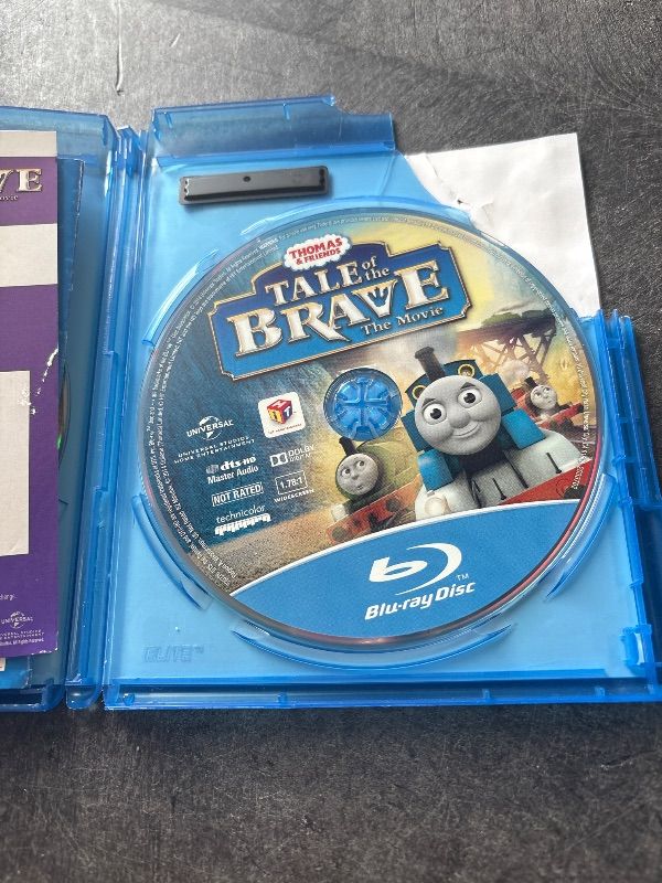 Photo 1 of **CD CASE IS DAMAGED**
Thomas & Friends - Tale of the Brave (The Movie) (Blu-ray + DVD)