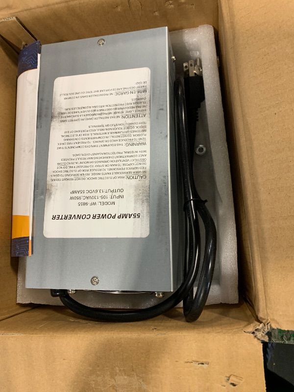 Photo 1 of ???? ??????? WF-9855 55 Amp Power Converter, Rv Power Converter, WF-9855-AD, Replace for RV Trailer Camper 9800 Series, WF-9855-AD, 55 Amp Power Converter for Rv, 5 Years Warranty