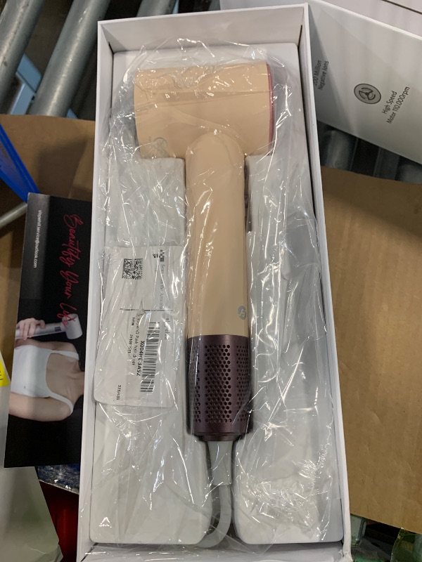 Photo 1 of (OUTLET)slopehill 110,000 RPM Professional Hair Dryer - 0.8lb Ultra-Lightweight, 2 Billion Ion Technology for 98% Frizz Reduction, AI Smart-Temp Control, Magnetic Attachments for All Hair Types (Pink)