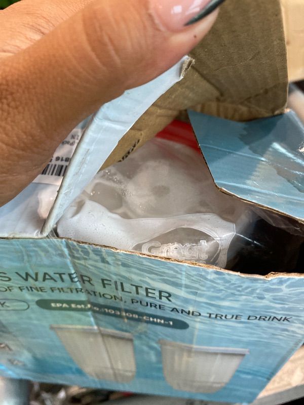 Photo 1 of **USED - MINOR DAMAGE**
Water Filters Replacement for Z-ero Water Pitchers and Dispenser, 0 TDS Premium Filtration, Reduce Lead/Chromium/PFOA/PFOS - Improve Tap Water Taste (Pack of 2 by TOMOON)