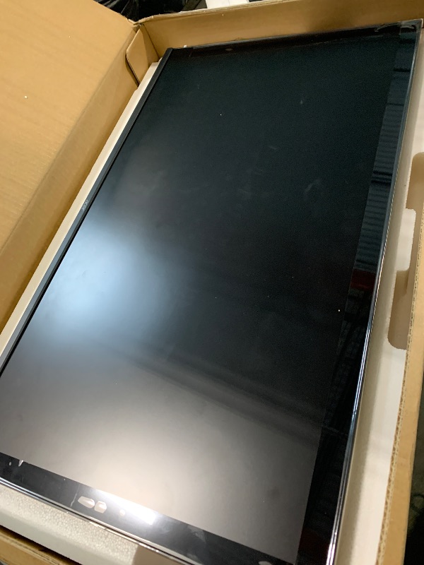Photo 1 of [Missing Power Cord and Screen is internally damaged] acer 27 Inch Monitor- KB272-27 Inch FHD IPS (1920 x 1080) Display, Up to 120Hz Refresh Rate, 99% sRGB, Tilt, Adaptive-Sync Support (FreeSync Compatible) 1ms (VRB), sRGB 99% Color, HDMI & VGA Ports