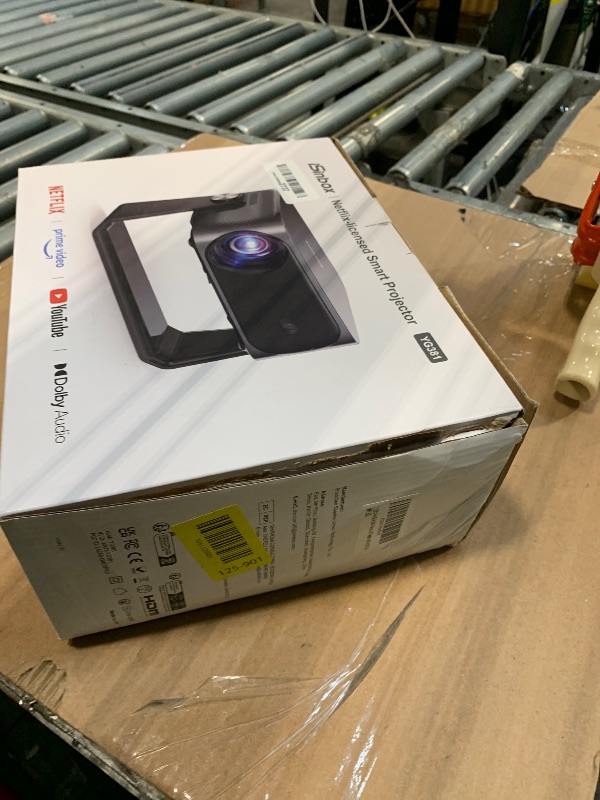Photo 1 of [2000 ANSI/Auto Focus & Keystone/Built-in APP] 4K Outdoor Projector with Wifi and Bluetooth, Smart Portable Projector with Built in Apps YouTube/PrimeVideo & Dolby, Home Theater Projector with HDR10+