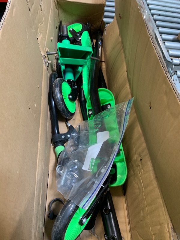 Photo 1 of ***** COSMETIC DAMAGE ***** AODI Swing Wiggle Scooter, 3 Wheels Drifting Folding Kick Scooter with 4-Level Adjustable Height/Foldable for Kids/Teen/Adult Age 6+ Years Old