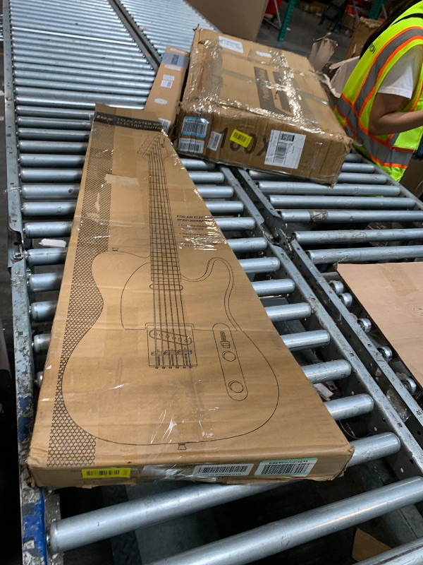 Photo 1 of ******* MISSING Set Full-Size with Amplifier Online Lesson Bag Digital Tuner Capo Strap String Cable Picks DST-100SL*********** Donner 39 Inch Left-Handed Electric Guitar Kit Solid Body Sunburst Lefty Beginner Set Full-Size with Amplifier Online Lesson B