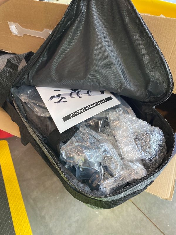 Photo 1 of *MISSING PARTS - see clerk notes*
90mm Aperture 800mm AZ Mount Refractor Telescope for Adults High Powered,CUYUKU Telescopes for Adults Astronomy,Telescopio Profesional,Simple to Install and Easy to Operate
