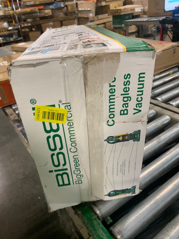 Photo 1 of ***VERY USED*** Bissell Commercial BGU1937T Pro Cup Bagless Upright Vacuum with On-Board Tools