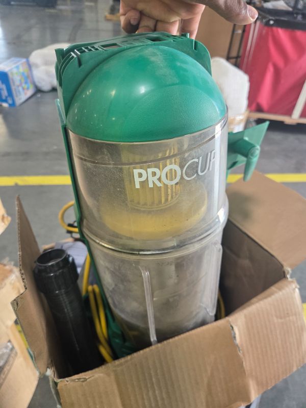 Photo 1 of ***VERY USED*** Bissell Commercial BGU1937T Pro Cup Bagless Upright Vacuum with On-Board Tools