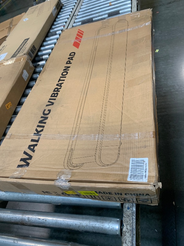 Photo 1 of **UNTESTED**
Walking Pad Treadmill with APP, 3 in 1 Under Desk Treadmills, 2.5HP Low Noise Walking Vibration Pad with Remote Control,Portable Treadmill for Home Office, Red