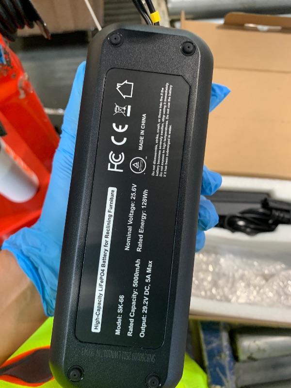 Photo 1 of ?5000mAh High Capacity?Universal Rechargeable Battery Pack for Reclining Furniture with LCD Display, Wireless Battery Pack with Charger, Compatible with 2-Pin Power Recliner, Sofa, Couch, Lift Chair